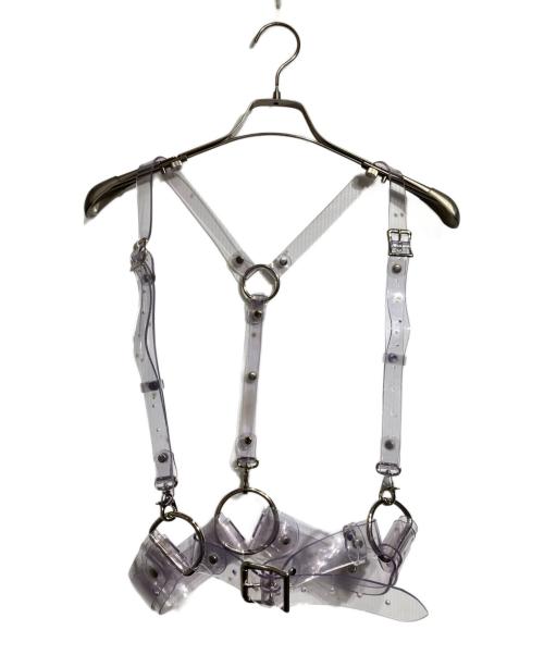 ZANA BAYNE（ザナ ベイン）ZANA BAYNE (ザナ ベイン) COMME des GARCONS (コムデギャルソン) クリアハーネスベスト/Clear PVC harness クリア サイズ:Ｆreeの古着・服飾アイテム