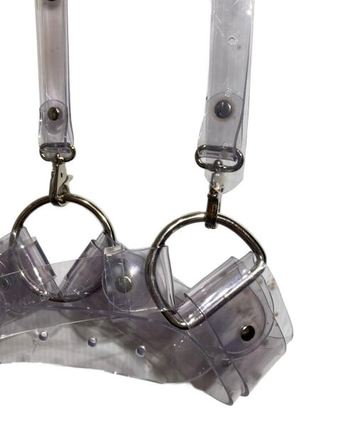ZANA BAYNE（ザナ ベイン）ZANA BAYNE (ザナ ベイン) COMME des GARCONS (コムデギャルソン) クリアハーネスベスト/Clear PVC harness クリア サイズ:Ｆreeの古着・服飾アイテム