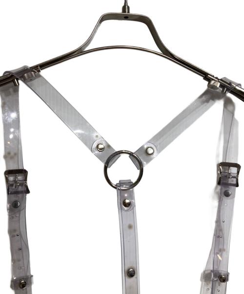 ZANA BAYNE（ザナ ベイン）ZANA BAYNE (ザナ ベイン) COMME des GARCONS (コムデギャルソン) クリアハーネスベスト/Clear PVC harness クリア サイズ:Ｆreeの古着・服飾アイテム