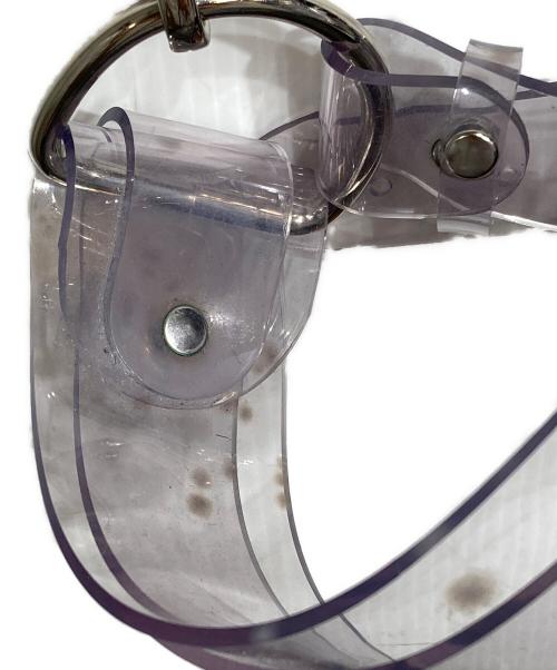 ZANA BAYNE（ザナ ベイン）ZANA BAYNE (ザナ ベイン) COMME des GARCONS (コムデギャルソン) クリアハーネスベスト/Clear PVC harness クリア サイズ:Ｆreeの古着・服飾アイテム