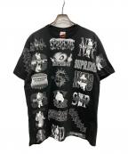 SUPREMEシュプリーム）の古着「FLASH TEE」｜ブラック