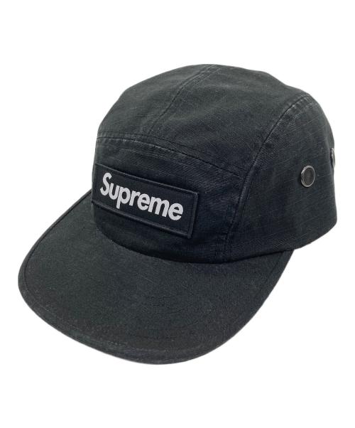 SUPREME（シュプリーム）Supreme (シュプリーム) MILITARY CAMP CAP ブラックの古着・服飾アイテム