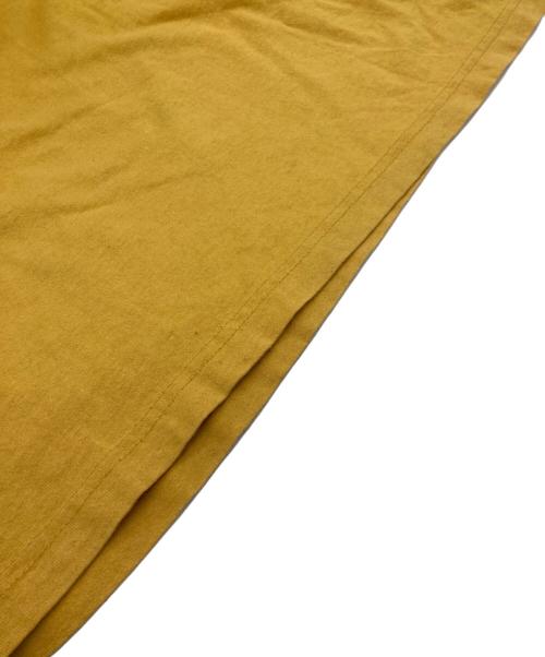 stussy（ステューシー）stussy (ステューシー) ラインポケット長袖Tシャツ イエロー サイズ:Ｌの古着・服飾アイテム