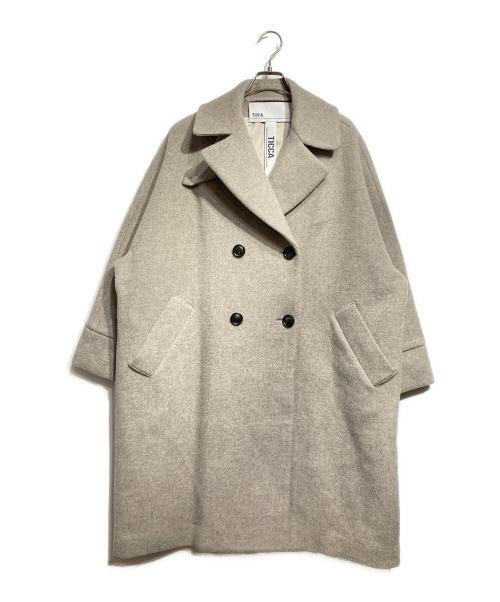 ticca（ティッカ）ticca (ティッカ) テントコート/Tent Coat ベージュ サイズ:Fの古着・服飾アイテム