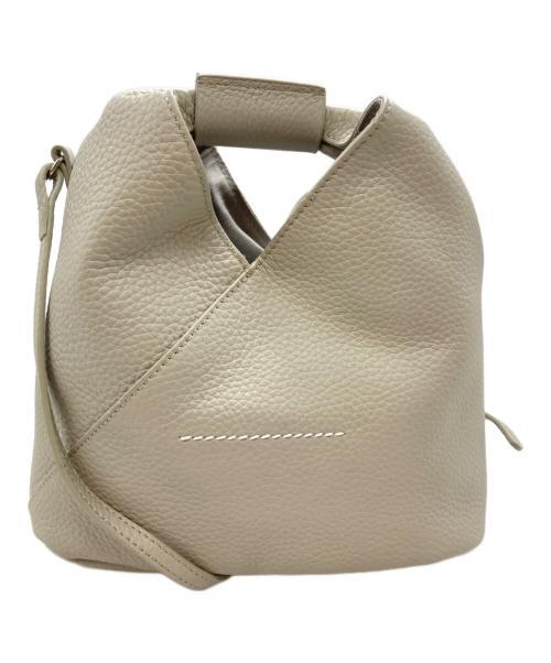 MM6 Maison Margiela（エムエムシックスメゾンマルジェラ）MM6 Maison Margiela (エムエムシックスメゾンマルジェラ) ジャパニーズ クラシック クロスボディバッグ/Japanese Classic Crossbody Bag ベージュ サイズ:UNIの古着・服飾アイテム