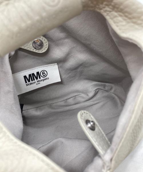 MM6 Maison Margiela（エムエムシックスメゾンマルジェラ）MM6 Maison Margiela (エムエムシックスメゾンマルジェラ) ジャパニーズ クラシック クロスボディバッグ/Japanese Classic Crossbody Bag ベージュ サイズ:UNIの古着・服飾アイテム