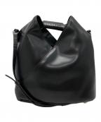 MM6 Maison Margielaエムエムシックスメゾンマルジェラ）の古着「ジャパニーズ クロスボディバッグ/Japanese Classic Crossbody Bag」｜ブラック