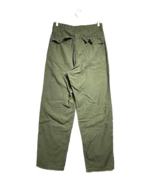 US ARMY（ユーエスアーミー）US ARMY (ユーエスアーミー) ベイカーパンツ/Baker pants グリーン サイズ:W32L35の古着・服飾アイテム