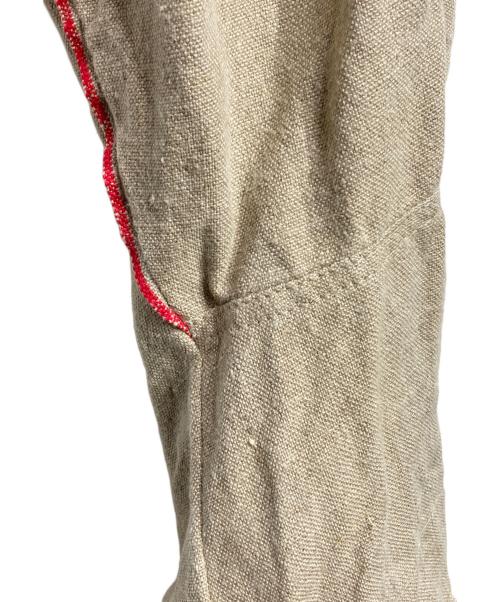 NEMETH（ネメス）NEMETH (ネメス) 立体裁断リネン側章パンツ/Linen pants ベージュ サイズ:Mの古着・服飾アイテム
