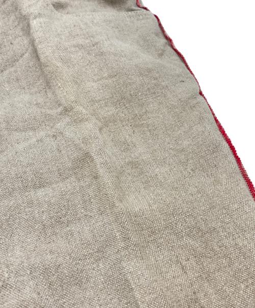NEMETH（ネメス）NEMETH (ネメス) 立体裁断リネン側章パンツ/Linen pants ベージュ サイズ:Mの古着・服飾アイテム