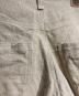 中古・古着 NEMETH (ネメス) 立体裁断リネン側章パンツ/Linen pants ベージュ サイズ:M：15000円