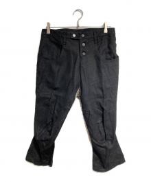 NEMETH（ネメス）の古着「パターンローププリントTROUSERS4375パンツ/トラウザーズ」｜ブラック