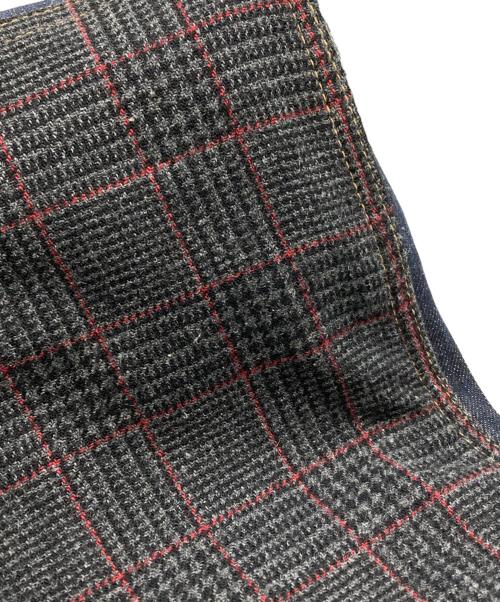 COMME des GARCONS JUNYA WATANABE MAN（コム デ ギャルソン ジュンヤ ワタナベ マン）COMME des GARCONS JUNYA WATANABE MAN (コム デ ギャルソン ジュンヤ ワタナベ マン) 異素材切替ダブルニーデニムパンツ/Denim Pants インディゴ サイズ:XSの古着・服飾アイテム