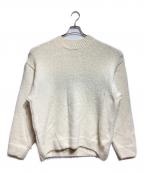 jacquemusジャックムス）の古着「バックロゴウールニット/Wool knit with back logo」｜ベージュ