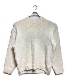 jacquemus（ジャックムス）の古着「バックロゴウールニット/Wool knit with back logo」｜ベージュ