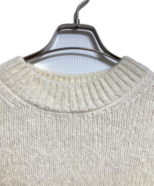 jacquemus（ジャックムス）jacquemus (ジャックムス) バックロゴウールニット/Wool knit with back logo ベージュ サイズ:XLの古着・服飾アイテム