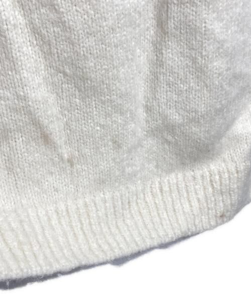 jacquemus（ジャックムス）jacquemus (ジャックムス) バックロゴウールニット/Wool knit with back logo ベージュ サイズ:XLの古着・服飾アイテム