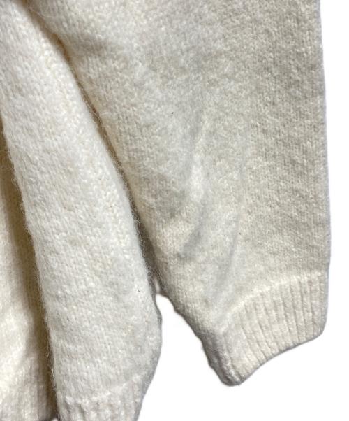 jacquemus（ジャックムス）jacquemus (ジャックムス) バックロゴウールニット/Wool knit with back logo ベージュ サイズ:XLの古着・服飾アイテム