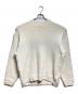 jacquemus（ジャックムス）の古着「バックロゴウールニット/Wool knit with back logo」｜ベージュ