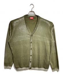 DIESEL（ディーゼル）の古着「K-LARENCE-CARDIGAN/ケー・ローレンス・カーディガン」｜グリーン