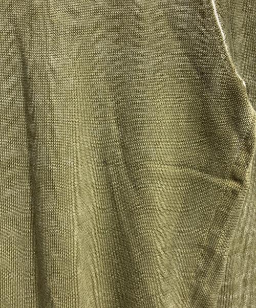 DIESEL（ディーゼル）DIESEL (ディーゼル) K-LARENCE-CARDIGAN/ケー・ローレンス・カーディガン グリーン サイズ:Lの古着・服飾アイテム