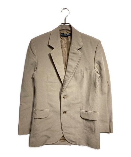 Y/PROJECT（ワイ プロジェクト）Y/project (ワイ プロジェクト) classic contraband blazer/クラシックカントラバンドブレザー ベージュ サイズ:Ｓの古着・服飾アイテム