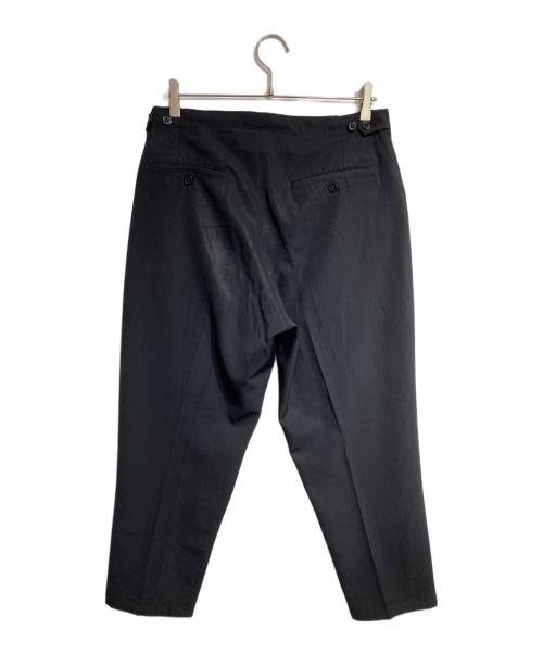 Yohji Yamamoto pour homme（ヨウジヤマモト プールオム）Yohji Yamamoto pour homme (ヨウジヤマモト プールオム) ウールギャバスラックス/Wool Gabardine Slacks ブラック サイズ:Mの古着・服飾アイテム