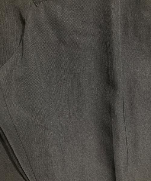 Yohji Yamamoto pour homme（ヨウジヤマモト プールオム）Yohji Yamamoto pour homme (ヨウジヤマモト プールオム) ウールギャバスラックス/Wool Gabardine Slacks ブラック サイズ:Mの古着・服飾アイテム