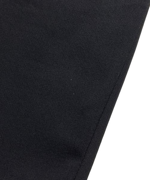 Yohji Yamamoto pour homme（ヨウジヤマモト プールオム）Yohji Yamamoto pour homme (ヨウジヤマモト プールオム) ウールギャバスラックス/Wool Gabardine Slacks ブラック サイズ:Mの古着・服飾アイテム