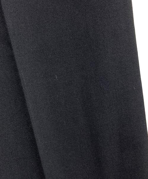 Yohji Yamamoto pour homme（ヨウジヤマモト プールオム）Yohji Yamamoto pour homme (ヨウジヤマモト プールオム) ウールギャバスラックス/Wool Gabardine Slacks ブラック サイズ:Mの古着・服飾アイテム