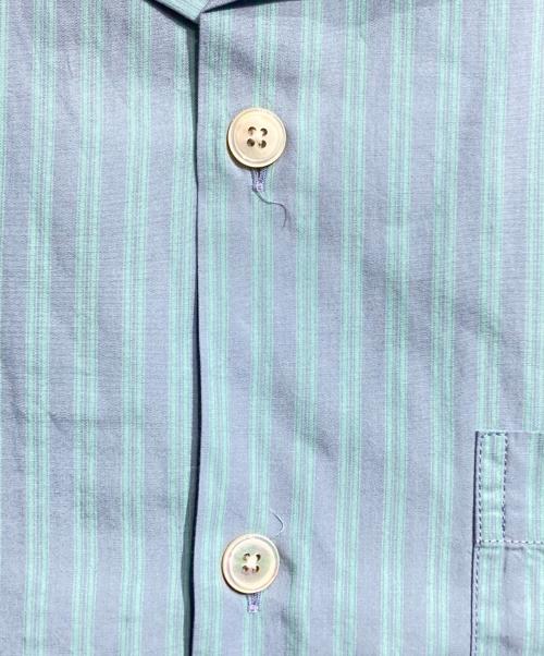 TEKLA（テクラ）TEKLA (テクラ) AURALEE (オーラリー) COTTON POPLIN PYJAMAS SHIRT/コットンポプリンパジャマシャツ ブルー サイズ:Lの古着・服飾アイテム