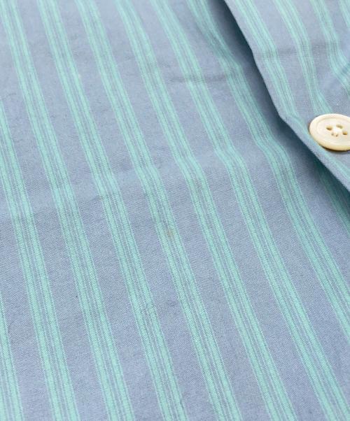 TEKLA（テクラ）TEKLA (テクラ) AURALEE (オーラリー) COTTON POPLIN PYJAMAS SHIRT/コットンポプリンパジャマシャツ ブルー サイズ:Lの古着・服飾アイテム
