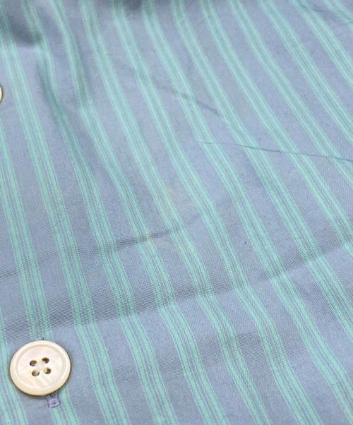 TEKLA（テクラ）TEKLA (テクラ) AURALEE (オーラリー) COTTON POPLIN PYJAMAS SHIRT/コットンポプリンパジャマシャツ ブルー サイズ:Lの古着・服飾アイテム