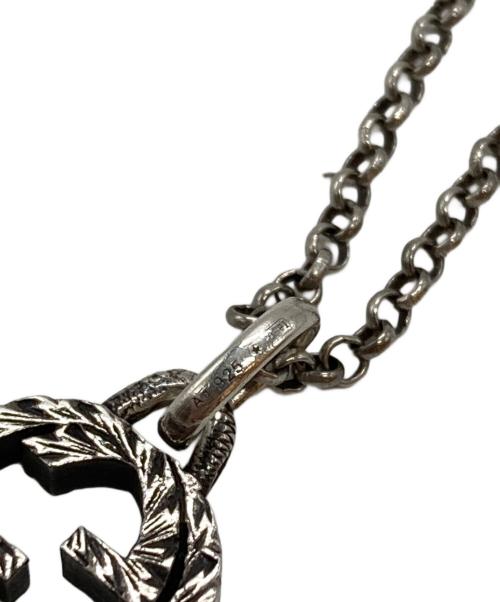 GUCCI（グッチ）GUCCI (グッチ) GGロゴペンダントネックレス/Necklace シルバーの古着・服飾アイテム