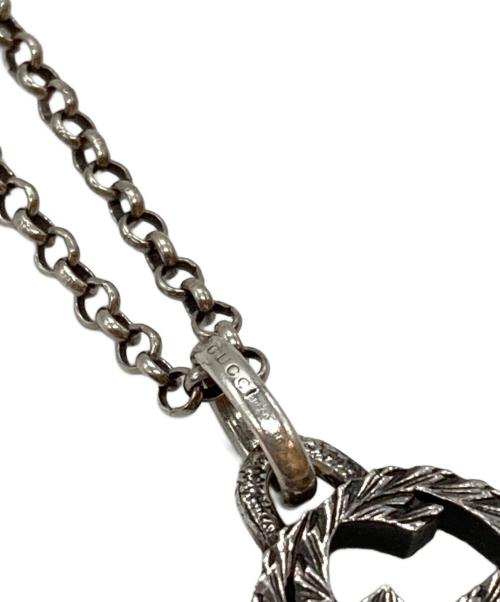 GUCCI（グッチ）GUCCI (グッチ) GGロゴペンダントネックレス/Necklace シルバーの古着・服飾アイテム