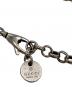 中古・古着 GUCCI (グッチ) GGロゴペンダントネックレス/Necklace シルバー：18000円