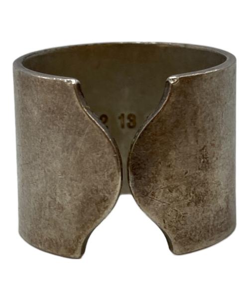 Maison Margiela（メゾンマルジェラ）Maison Margiela (メゾンマルジェラ) プライスタグリング/price tag Ring シルバー サイズ:記載なしの古着・服飾アイテム