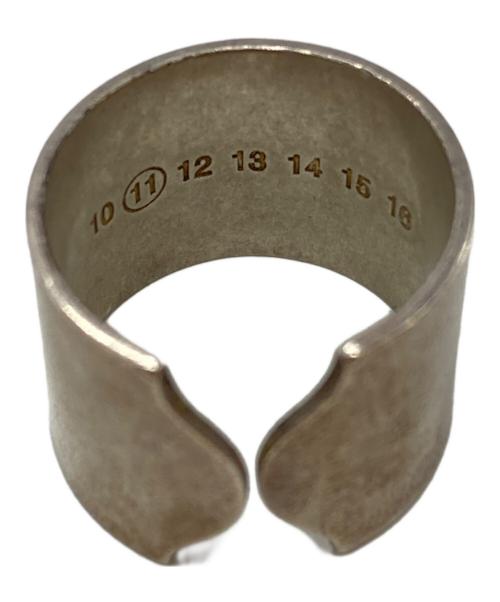 Maison Margiela（メゾンマルジェラ）Maison Margiela (メゾンマルジェラ) プライスタグリング/price tag Ring シルバー サイズ:記載なしの古着・服飾アイテム