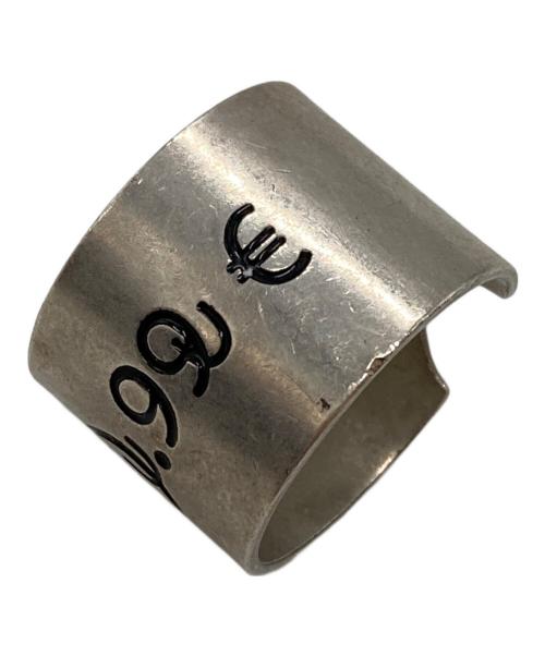 Maison Margiela（メゾンマルジェラ）Maison Margiela (メゾンマルジェラ) プライスタグリング/price tag Ring シルバー サイズ:記載なしの古着・服飾アイテム