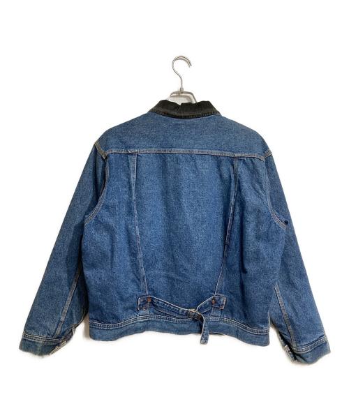 SUGAR CANE（シュガーケーン）SUGAR CANE (シュガーケーン) ブランケットライナーデニムジャケット/Blanket-lined denim jacket ブルー×ブラック サイズ:C38の古着・服飾アイテム