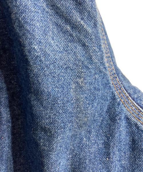 SUGAR CANE（シュガーケーン）SUGAR CANE (シュガーケーン) ブランケットライナーデニムジャケット/Blanket-lined denim jacket ブルー×ブラック サイズ:C38の古着・服飾アイテム