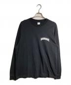 WACKO MARIAワコマリア）の古着「WASHED HEAVY WEIGHT LONG SLEEVE T-SHIRT/ウォッシュド・ヘヴィ・ウェイトロンT」｜ブラック