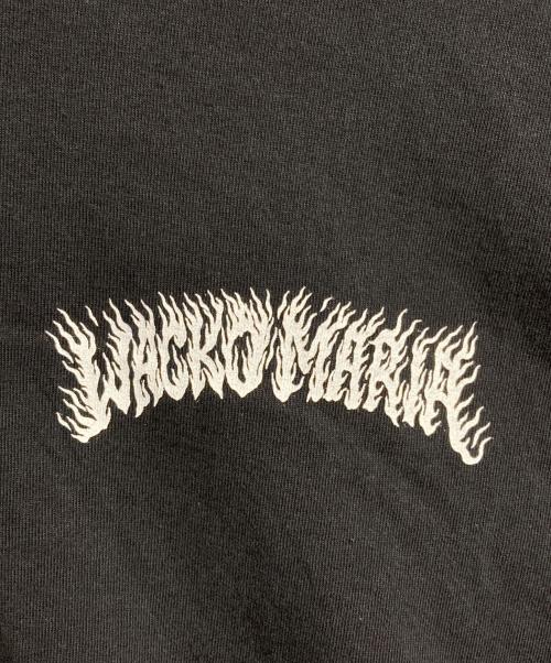 WACKO MARIA（ワコマリア）WACKO MARIA (ワコマリア) WASHED HEAVY WEIGHT LONG SLEEVE T-SHIRT/ウォッシュド・ヘヴィ・ウェイトロンT ブラック サイズ:XLの古着・服飾アイテム