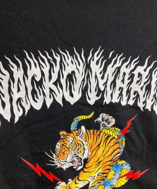 WACKO MARIA（ワコマリア）WACKO MARIA (ワコマリア) WASHED HEAVY WEIGHT LONG SLEEVE T-SHIRT/ウォッシュド・ヘヴィ・ウェイトロンT ブラック サイズ:XLの古着・服飾アイテム