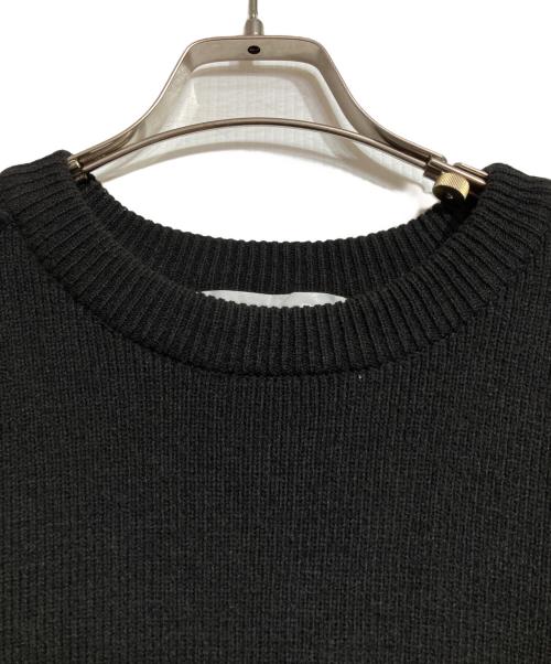 CDG（シーディージー）CDG (シーディージー) インサイドアウトバックロゴニット/Logo knit sweater ブラック サイズ:XXLの古着・服飾アイテム