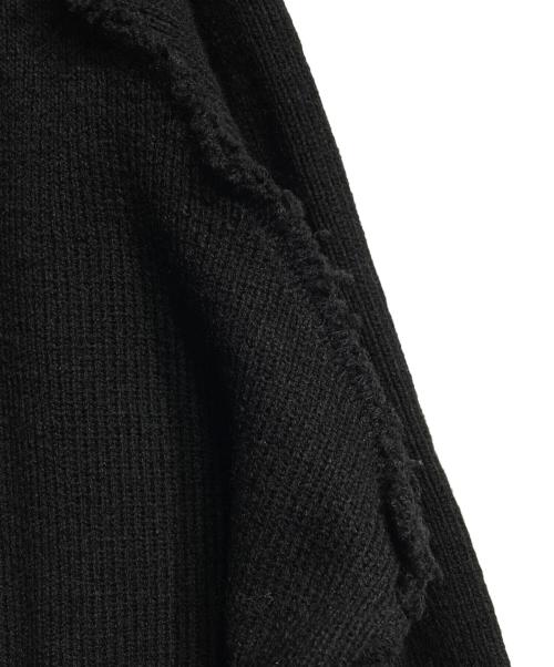 CDG（シーディージー）CDG (シーディージー) インサイドアウトバックロゴニット/Logo knit sweater ブラック サイズ:XXLの古着・服飾アイテム