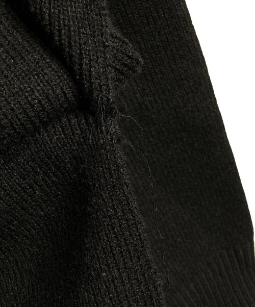 CDG（シーディージー）CDG (シーディージー) インサイドアウトバックロゴニット/Logo knit sweater ブラック サイズ:XXLの古着・服飾アイテム