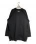 CDG (シーディージー) インサイドアウトバックロゴニット/Logo knit sweater ブラック サイズ:XXL：14000円