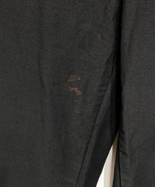 COMME des GARCONS HOMME（コムデギャルソン オム）COMME des GARCONS HOMME (コムデギャルソン オム) モールスキンワイドパンツ/Moleskin wide leg pants ブラック サイズ:Mの古着・服飾アイテム
