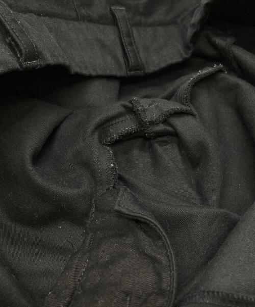 COMME des GARCONS HOMME（コムデギャルソン オム）COMME des GARCONS HOMME (コムデギャルソン オム) モールスキンワイドパンツ/Moleskin wide leg pants ブラック サイズ:Mの古着・服飾アイテム